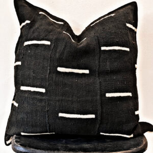 Kolokani Black Mudcloth Cushion