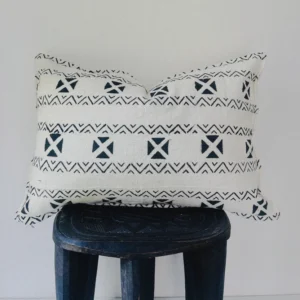 Kangaba Cream Mudcloth Cushion